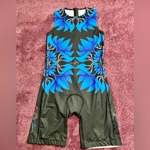 RARE Triflare Black Triathlon Suit